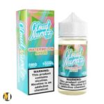 جویس هندوانه سیب یخ کلود نوردز <br><span>Cloud Nurdz Iced Watermelon Apple 100ml</span> - Image 2